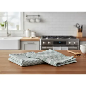 Utěrka Kuchyňská bavlněná utěrka VIGGO zelená 50x70 cm 100% bavlna MyBestHome cena za 2 kusy Cena za 2 kusy v balení