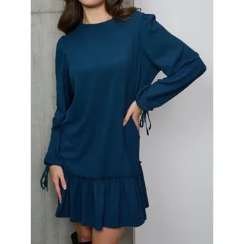 Dámské šaty Sinsay - Midi šaty - světle modrá - 171GY-50X - 171GY-50X-S