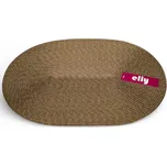 Prostírání ELLY oválné 30 x 45 cm tmavě hnědé