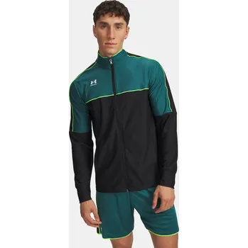Pánská casual bunda Under Armour Pánská bunda M Challenger Track Jacket 6014168-338 Zelená M