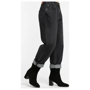 Dámské kozačky Polokozačky Nine West CEO-JAMILAH-01 Černá 41