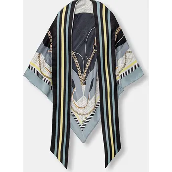 Šátek Šátek Liu Jo 2A6046.T2745 tyrkysová 60X, vel. ONE SIZE