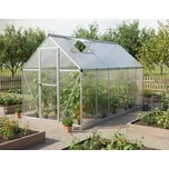 skleník LANITPLAST SARANA 6x12 PC 4 mm stříbrný