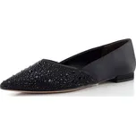 Tamaris špičaté textilní baleríny black 1-22156-46 - 39 | P701952