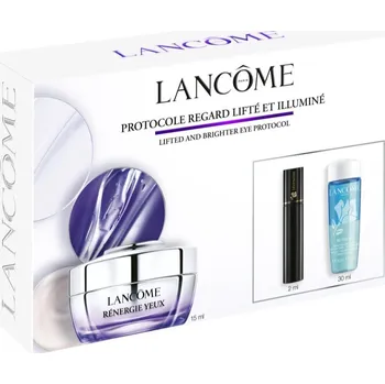 Péče o oční okolí Lancôme Rénergie Lancôme Rénergie Yeux protivráskový oční krém 15 ml + Lancôme Hypnôse řasenka pro extra objem 2 ml + Lancôme Bi-Facil odličovač očí pro všechny typy pleti včetně citlivé 30 ml