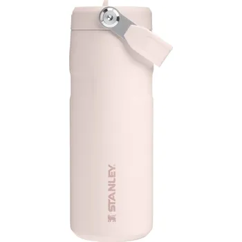 Láhev Stanley The IceFlow Bottle Flip Straw 2.0 - 470 ml Rose Quartz