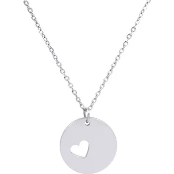 Řetízek Řetízek s výřezem srdíčka ocelový