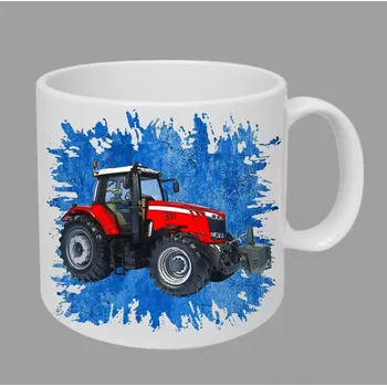 Moon River Massey Ferguson 7726 hrnek s traktorem modrý obsah 330 ml (hrneček traktor)