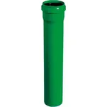 KG 2000 PPKGEM trubka odpadní DN315, 6000 mm, SN10, s hrdlem, PP, zelená