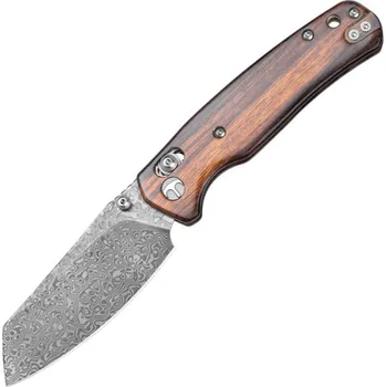 Bestech Knives Cicada's Wing Damast Desert Ironwood