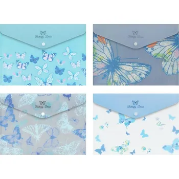 MFP Složka M druk A5 PP Motýli modrá