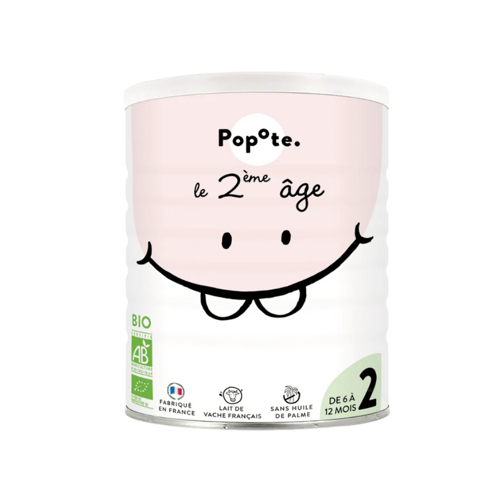 POPOTE BIO 2 pokračovací kojenecké mléko 400 g