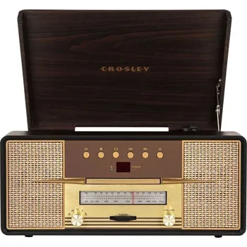 Hi-Fi komponenty Crosley Rhapsody Mahogany Retro gramofon (Jako nové)