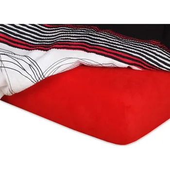 Prostěradlo Jersey prostěradlo 220x220 EXCLUSIVE červené