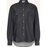 Jw Anderson Dámská Oversized Džínová Košile, tmavě modrá, 34