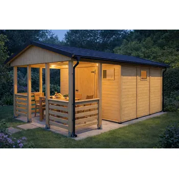 Zahradní stavba Zahradní altán Herold A3355 CX (9,6 + 6,3 m2)