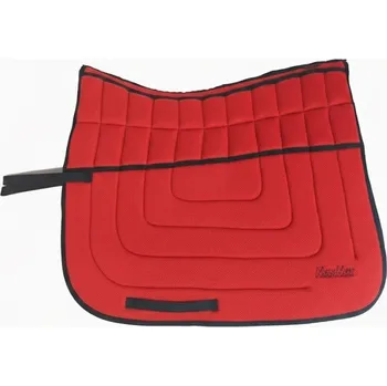 ManMat podsedlová dečka DREZURNÍ - velké polstrování - červená