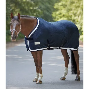 Deka pro koně Fleecová deka Waldhausen Esperia Two Tmavě modrá 125 cm