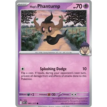 Sběratelská karetní hra Hop's Phantump 095/217 - Ascended Heroes Typ karty: Energy Reverse Holo
