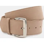 Sinsay - Pásek z imitace semiše se stříbrnou sponou - béžová - 096IR-08X - 096IR-08X-M