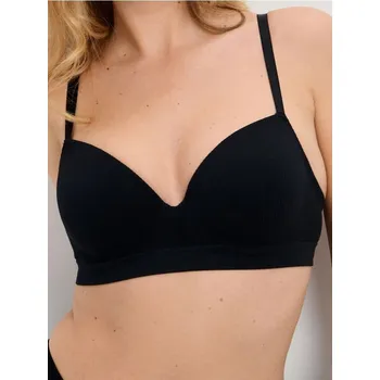 Podprsenka Sinsay - Pevný bezšvový podprsenka - černá - 585IJ-99X - 585IJ-99X-80C