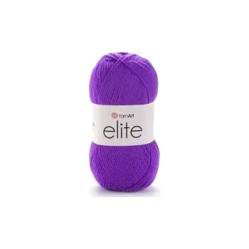 Příze YarnArt Elite 75 - jasná fialová
