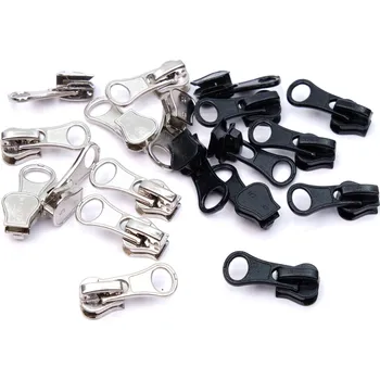 Zip Jezdec ke kostěným zipům PH5 5mm autolock černý, barva Černá