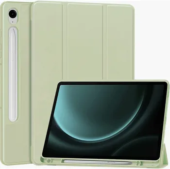 Techsuit - Flex Trifold (s držákem na tužku) - Samsung Galaxy Tab S10 Lite - Matcha Green