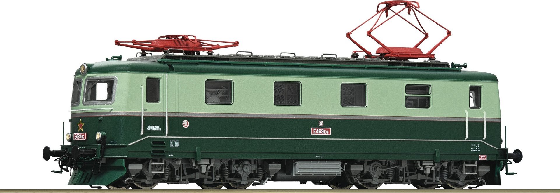 ROCO 7510082 H0 Elektrická lokomotiva E469.1, ČSD, Ep.IV, DCC ZVUK
