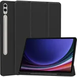 Techsuit - Flex Trifold (s držákem na tužku) - Samsung Galaxy Tab S9 FE Plus - černý