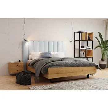 Předsíňová stěna Čalouněný nástěnný panel plot 20 x 70 x 3 cm šedozelená