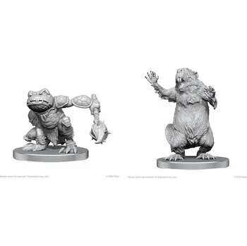 Figurka WizKids Pathfinder Battles Deep Cuts: Boggard Scout & Castoroides