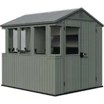 Zahradní domek Keter Potting Shed 2v1 zelený, s podlahou