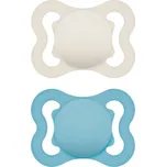 MAM Supreme 0m+ dudlík Turquoise/ Beige 2 ks