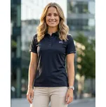 Dámské funkční tričko s límečkem premium ALTISPORT VOJ/ALW000TR05 ČERNÁ M
