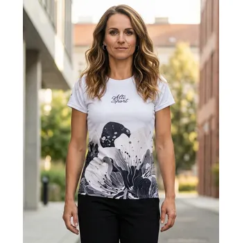 Dámské tričko Dámské funkční triko premium ALTISPORT VOJ/ALW090TR01 BÍLÁ XXXL