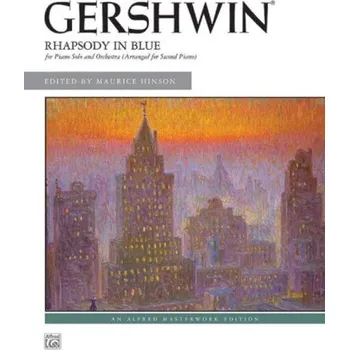 George Gershwin: Rhapsody in Blue (noty pro čtyřruční klavír)