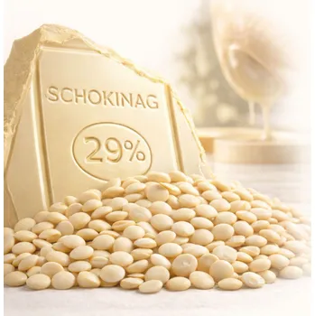 Čokoláda Schokinag Pravá bílá čokoláda 29% (500 g)