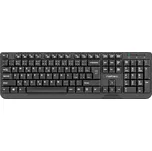 Natec Trout/Drátová USB/CZ-SK layout/Černá