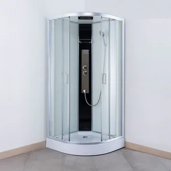 ROTH Sprchový box Olbia, 90 × 90 × 215 cm, R550, tloušťka: 4 mm, čiré sklo&nbsp;4210001