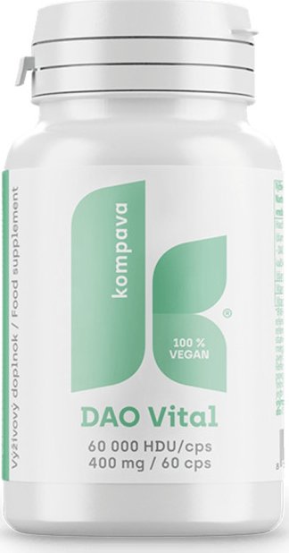 Kompava DAO Vital, 60 kapslí 400mg
