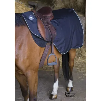 Deka pro koně Bederní deka Riding World -RIDING- - Černá - 115cm