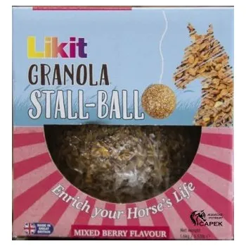 Pro koně Liz Likit -GRANOLA BALL- - Mint