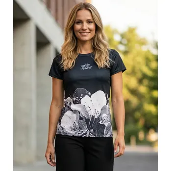 Dámské tričko Dámské funkční triko premium ALTISPORT VOJ/ALW090TR01 ČERNÁ XXXL