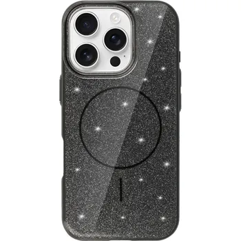 Pouzdro na mobilní telefon Zadní kryt Magsafe Slim Shiny pro iPhone 16 Pro black