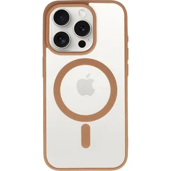 Pouzdro na mobilní telefon Zadní kryt Acrylic Color Magsafe pro iPhone 15 Pro Max titanium