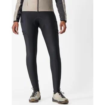 Cyklistické kalhoty CASTELLI Cyklistické kalhoty dlouhé s laclem - UNLIMITED CARGO DT W - černá M