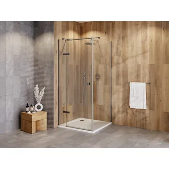 Sprchové dveře Hopa Obdélníkový sprchový kout PIXA GRAFIT, 100, 90, Levé (SX)