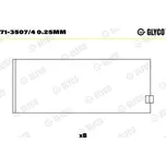 Ojniční ložisko GLYCO 71-3507/4 0.25mm