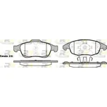 Sada brzdových destiček, kotoučová brzda ROADHOUSE 21248.00